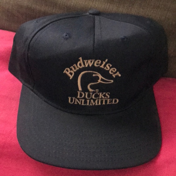 Vintage Budweiser Ducks Unlimited Hat 
